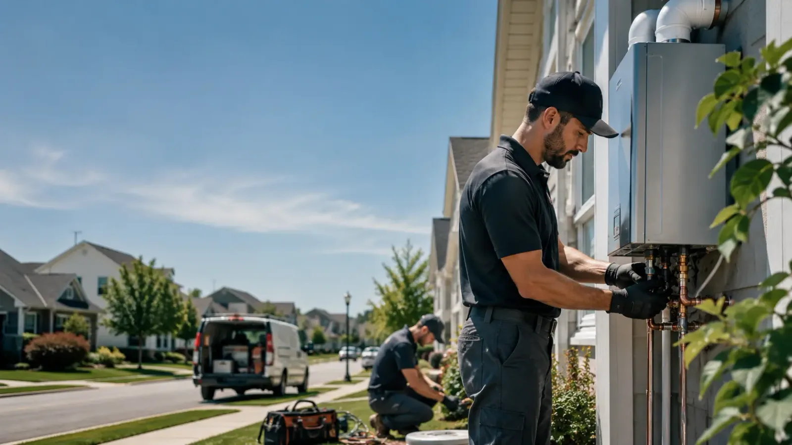 Tankless Water Heater Installation in Dunbridge, OH
